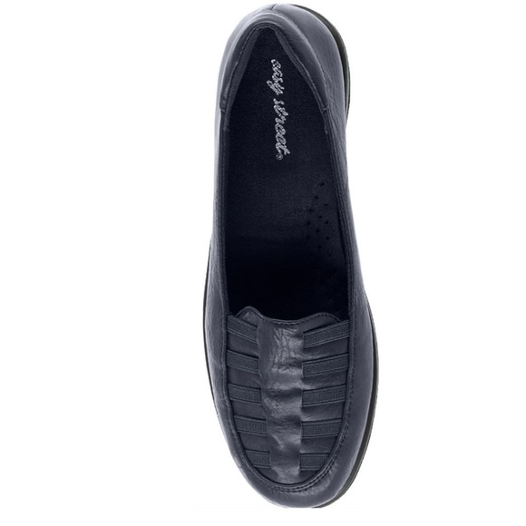 Easy Street Womens Genesis Loafers - Navy Burnish New 10M - Picture 4 of 12